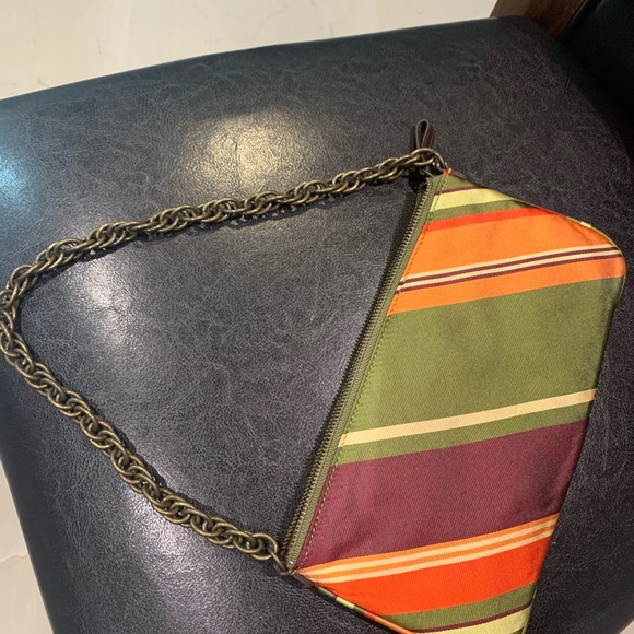 Striped Jcrew hand bag - Picture 4 of 5